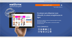 Desktop Screenshot of hiboutik.com