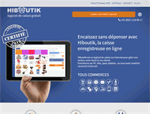 Tablet Screenshot of hiboutik.com